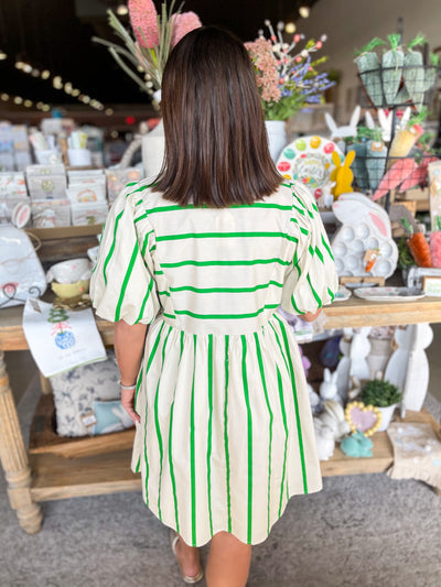 Green Jolene Dress
