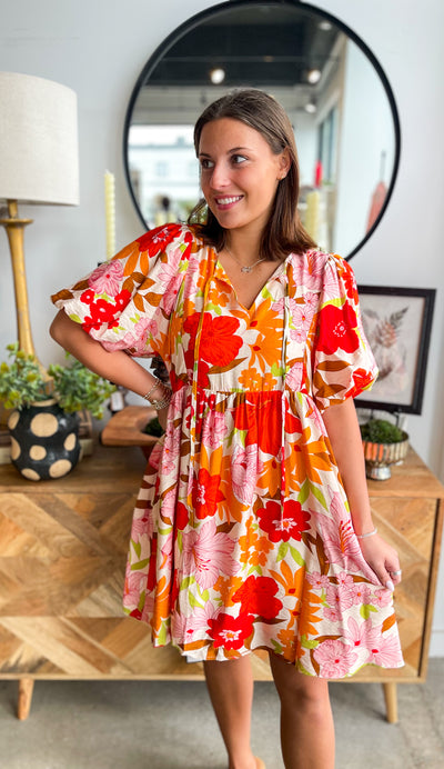 Colorful Barretta Dress