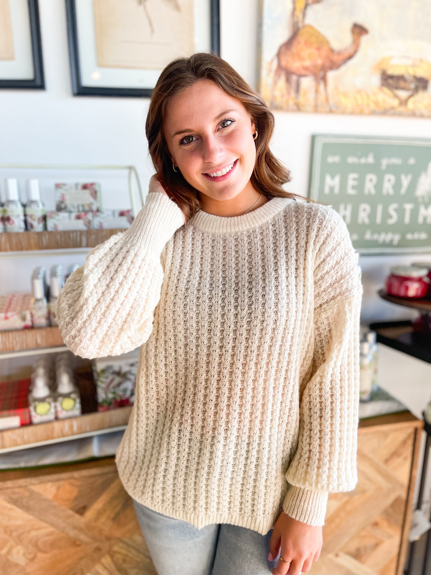 Ivory Stella Sweater