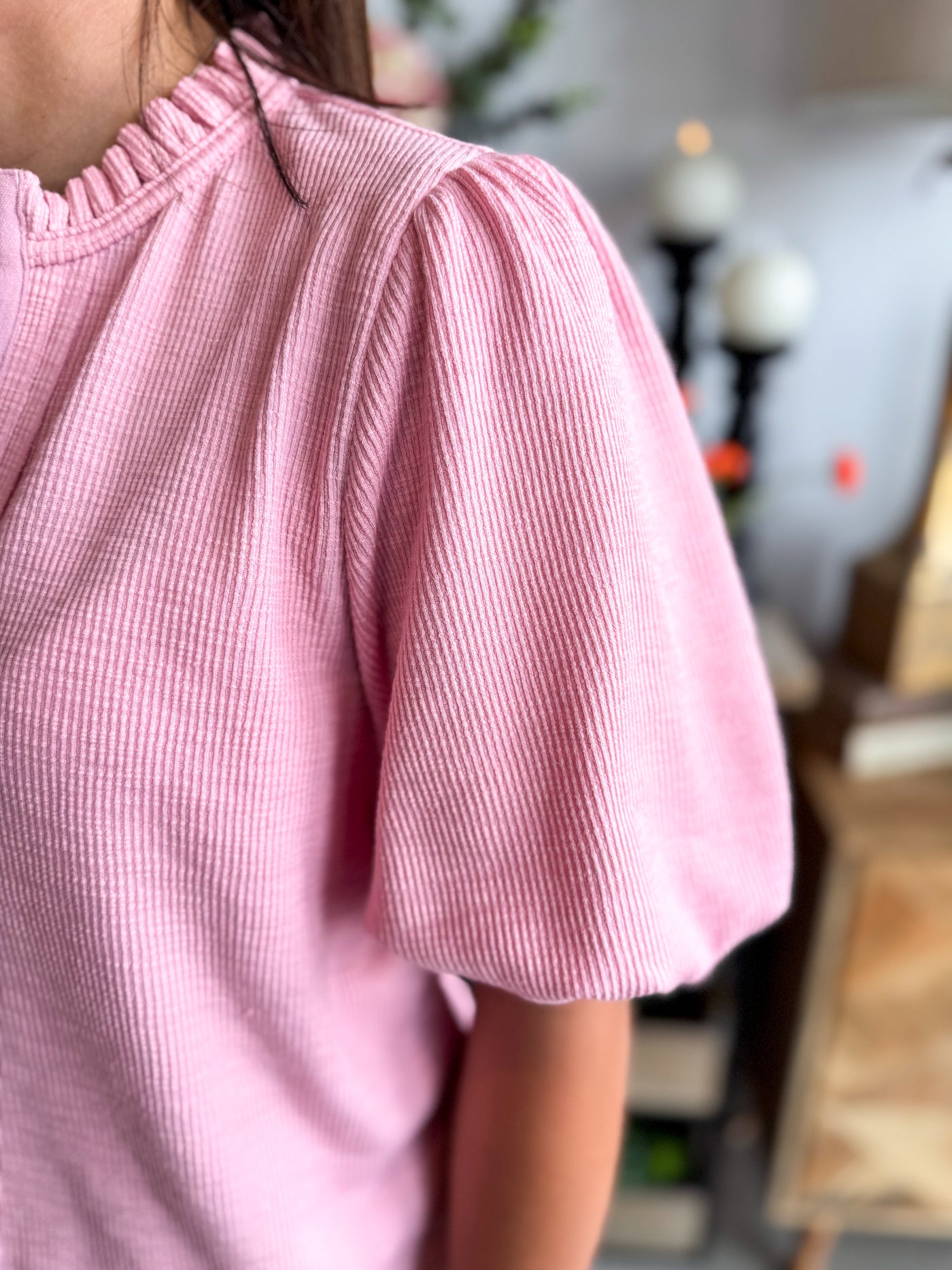 Wrenn Jodiful Baby Pink Top