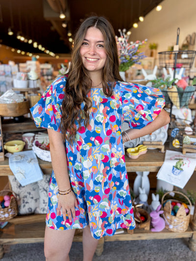 Ocean Blue Diza Dress