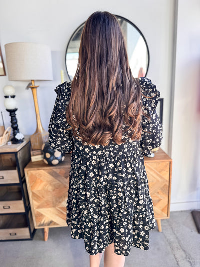 Black Mix Dalli Dress