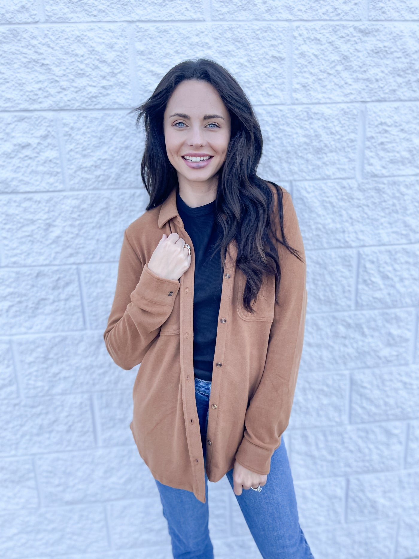 Caramel Lewis Top