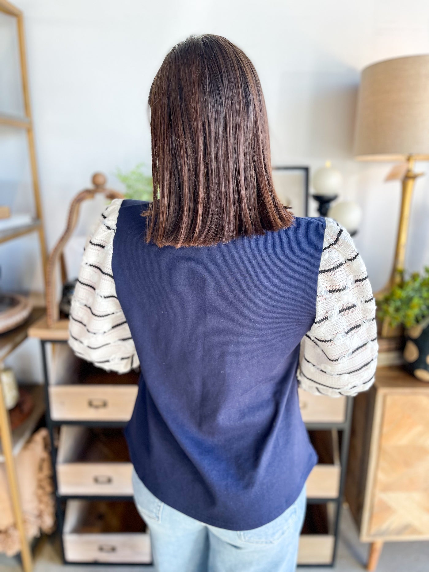 Voy Navy Bodie Top