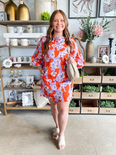 Lilac Mix Laura Dress