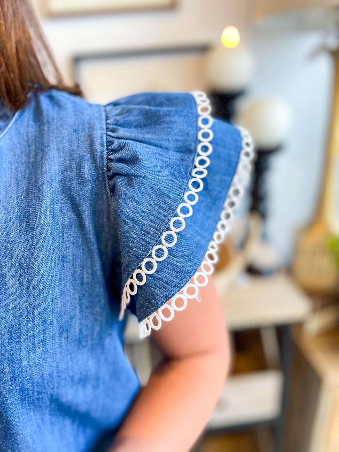 Jodifl Denim Lillian Top