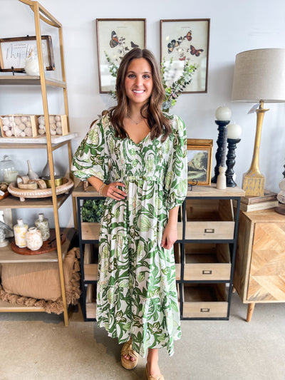 Green Meagan Dress