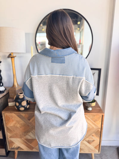 Grey Evelyn Top