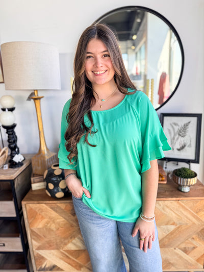 Umgee Emerald Evolet Top