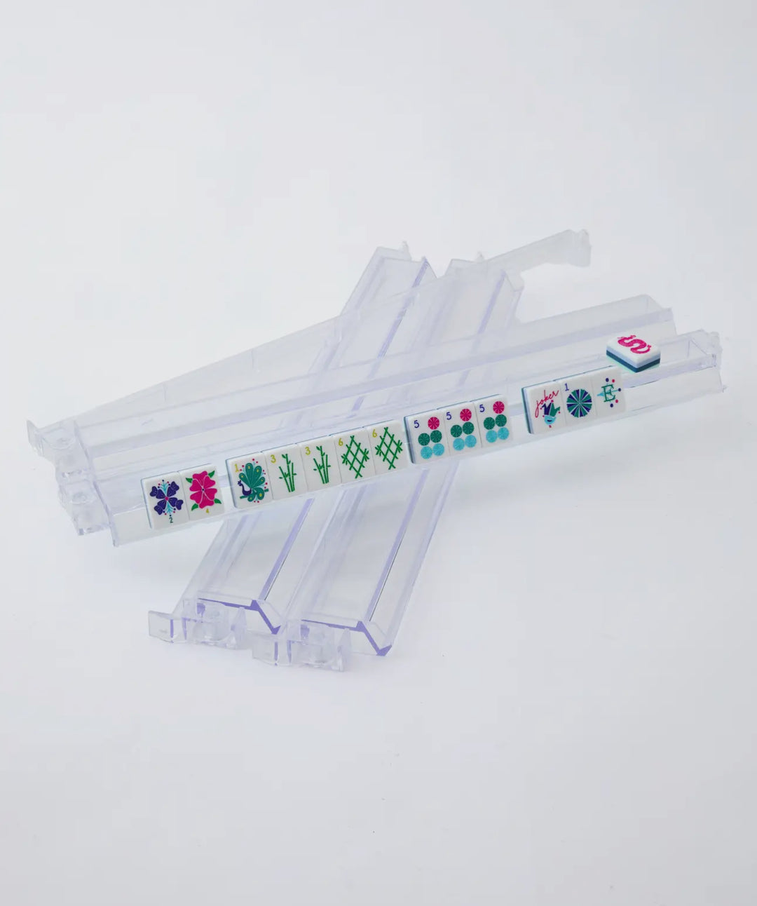 MahJong Clear Acrylic Rack And Pusher Set – Kenzie Parker