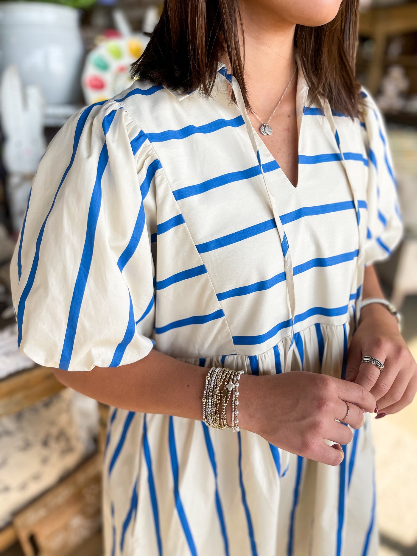 Blue Jolene Dress