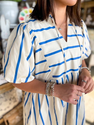 Blue Jolene Dress