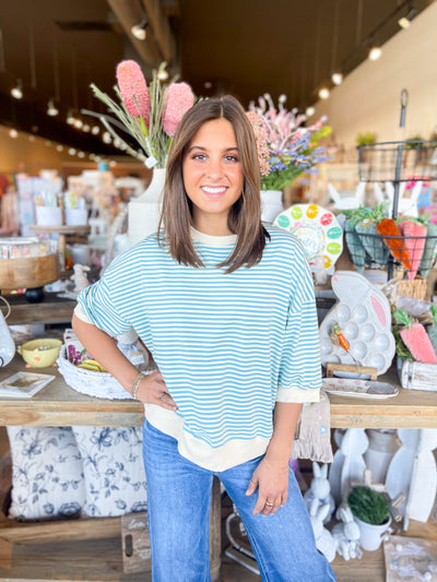 Soda Stripe Wrenley Top