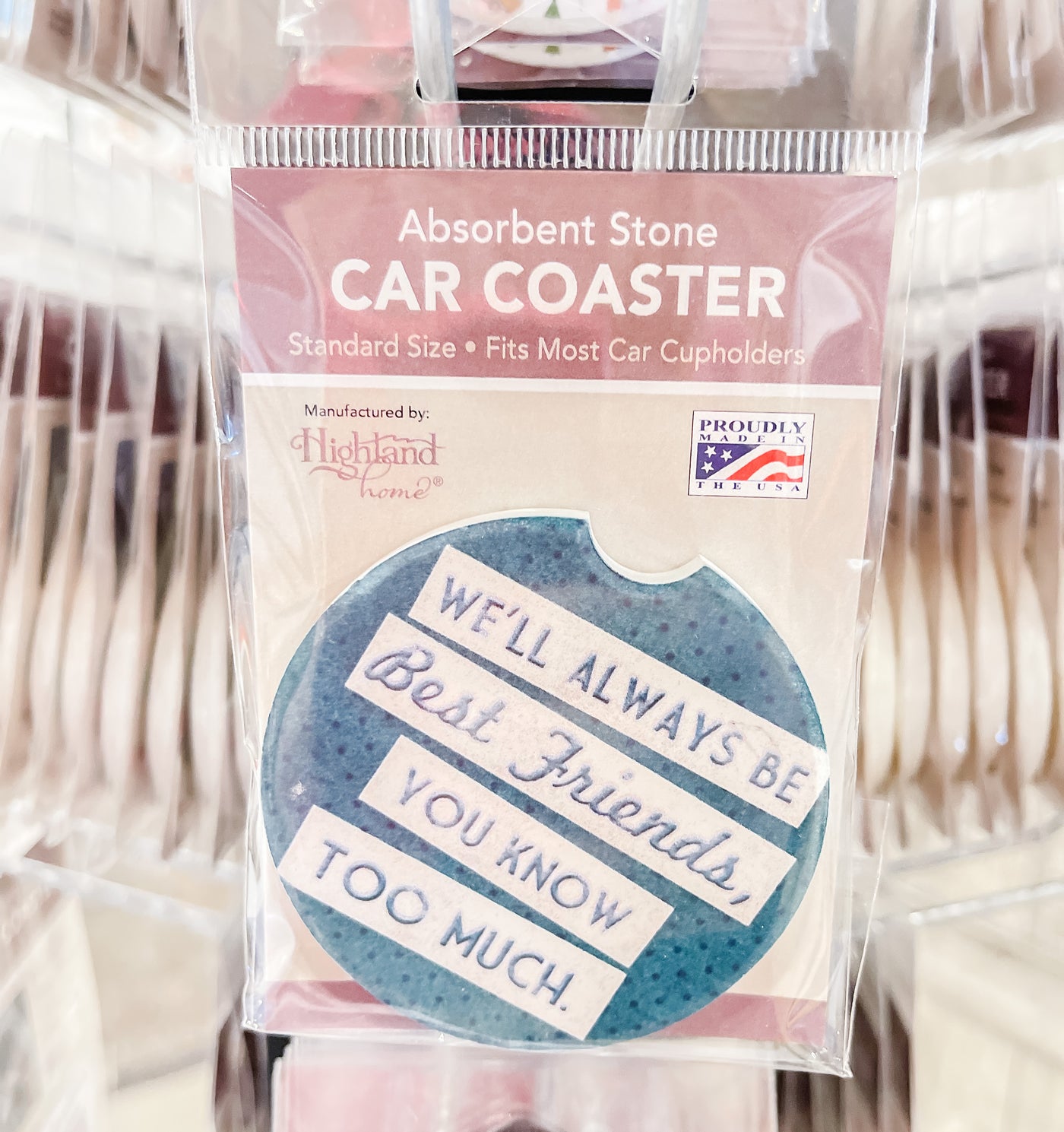Highland Car Coasters
