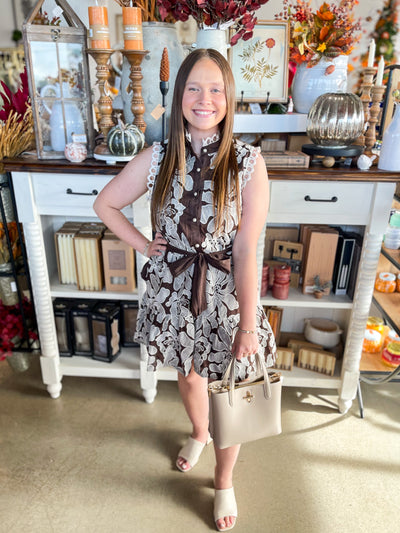 Entro Brown Addyson Dress