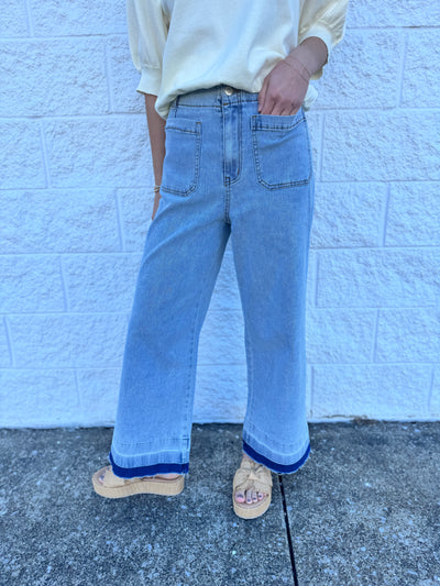 Washed Denim Eesome Jean