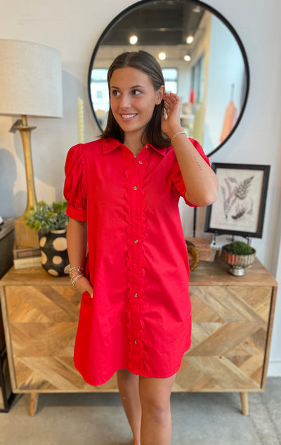 Red Bryer Dress