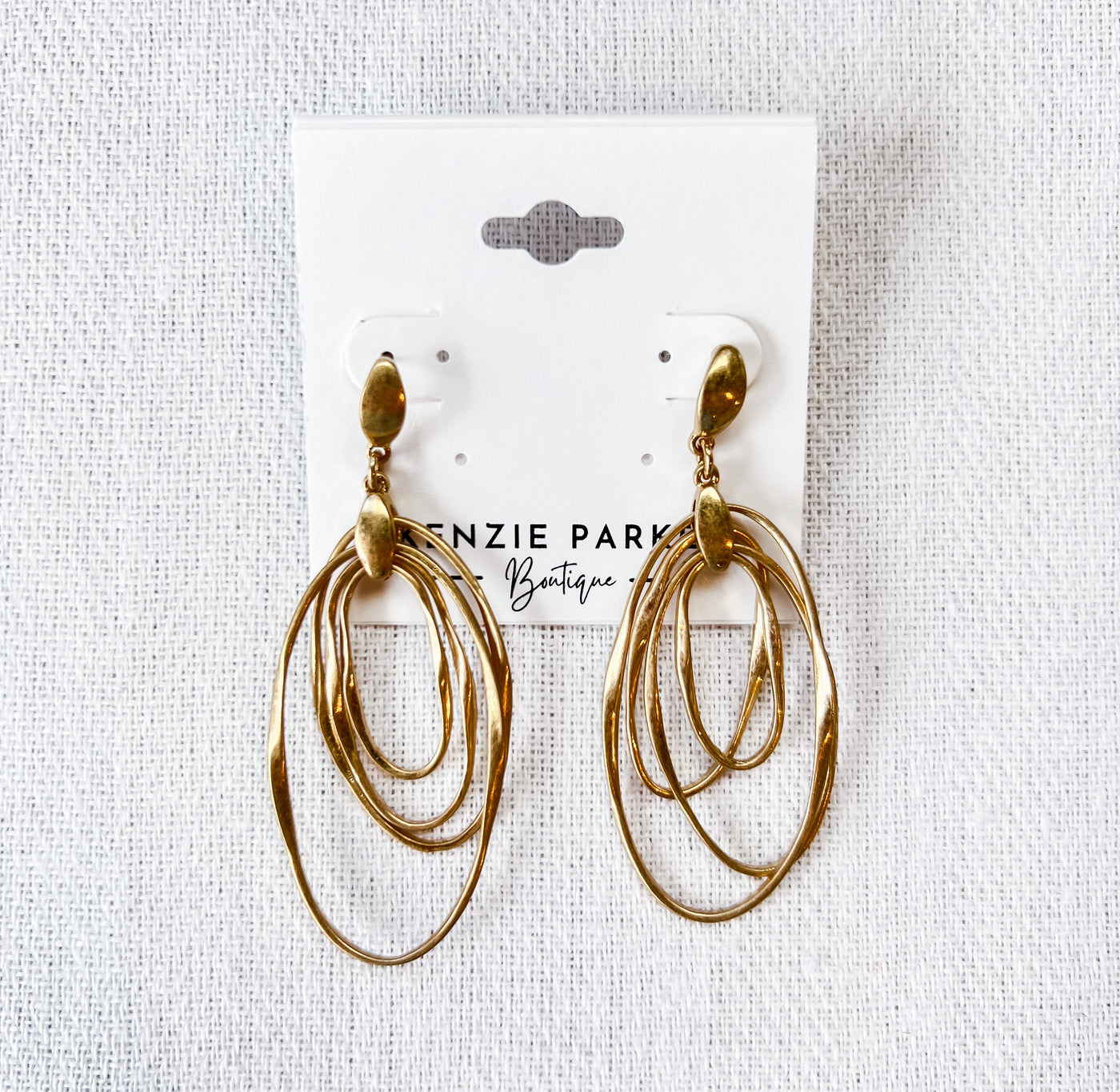 Pomi Gold Dangle Earrings