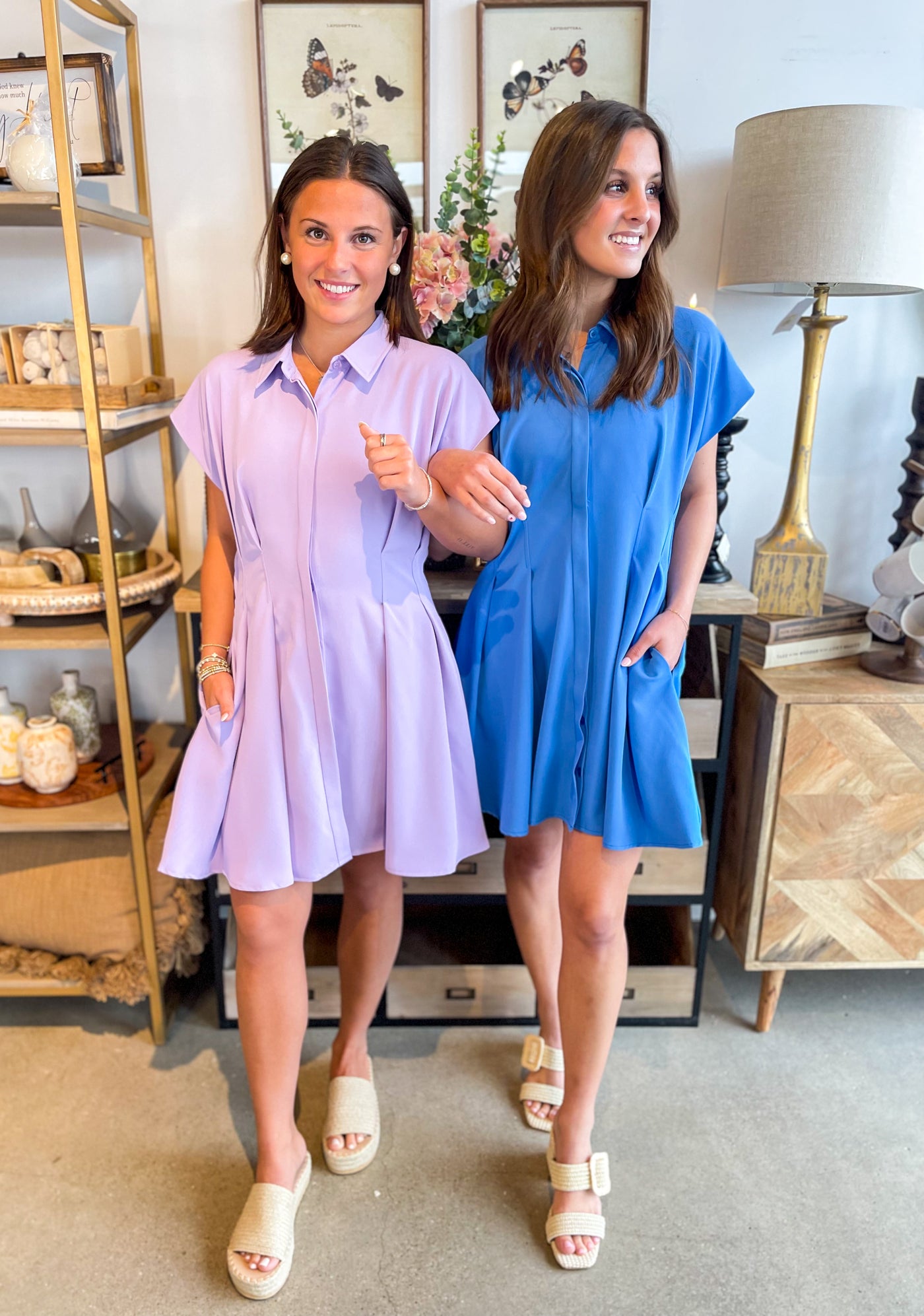 Blue Carly Dress