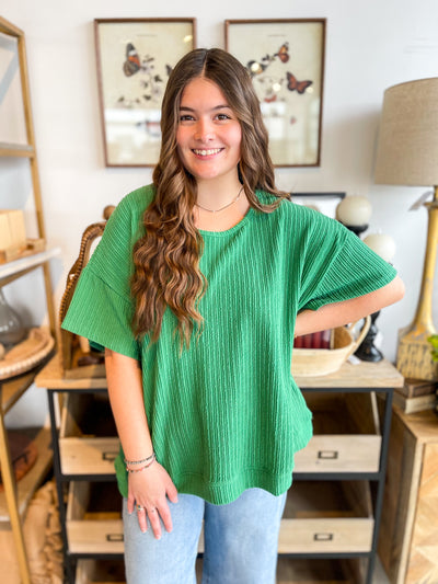 Green Shoni Top