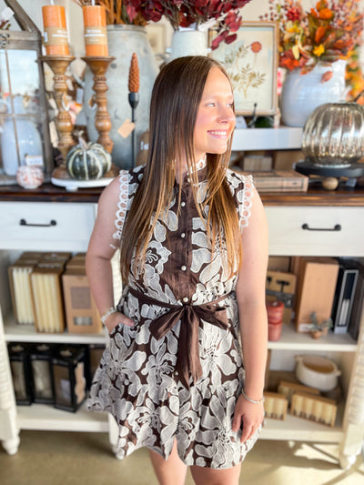 Entro Brown Addyson Dress