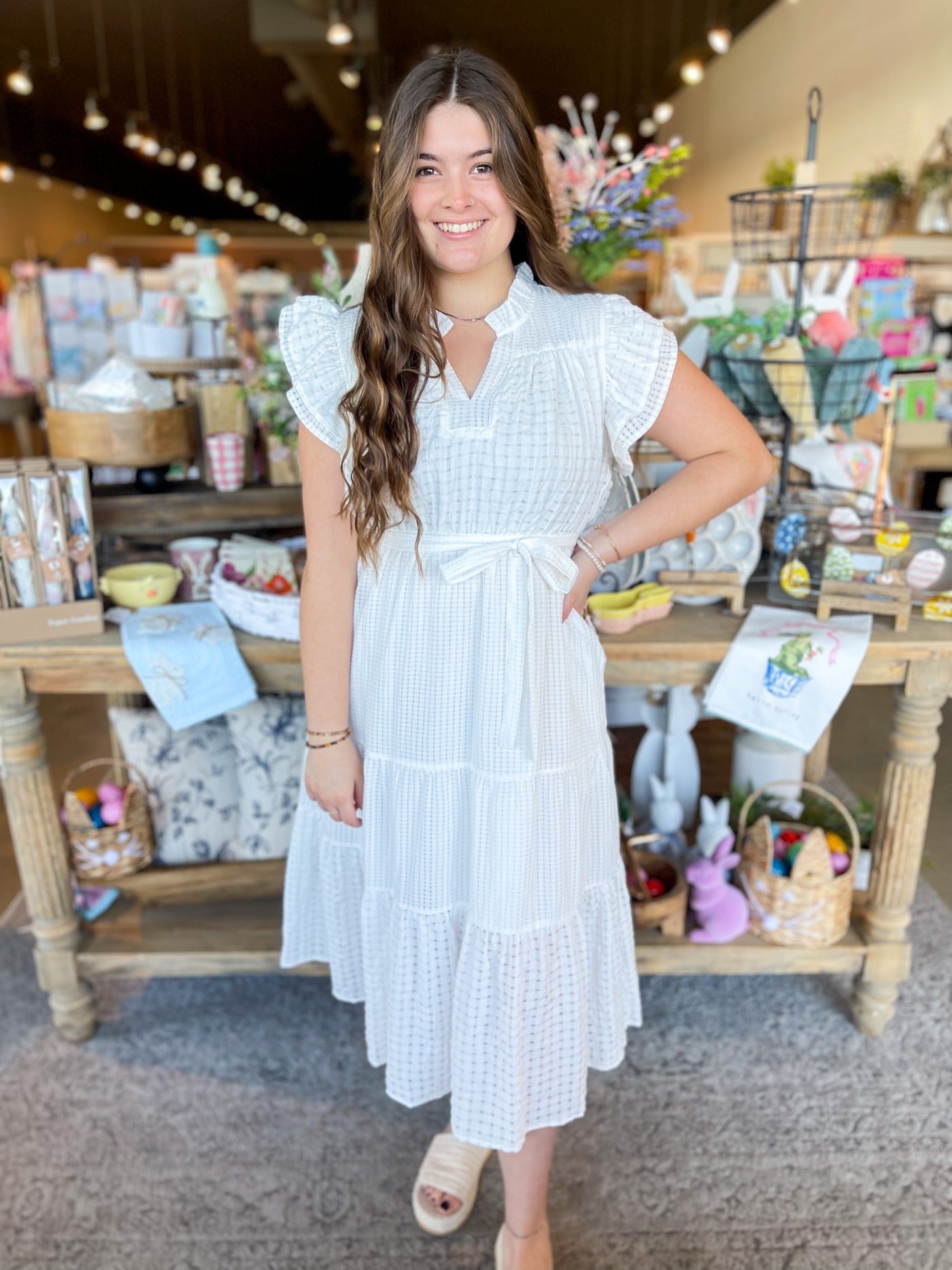 Umgee Ivory Maev Dress