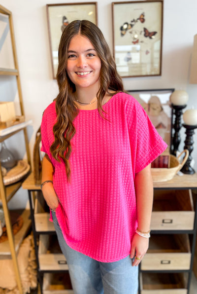 Dianna Pink Top