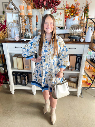 Entro Blue Lucia Dress