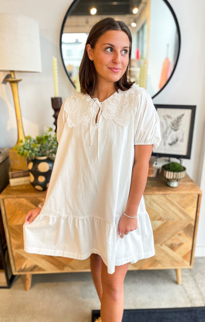 Umgee Ivory Ridley Dress
