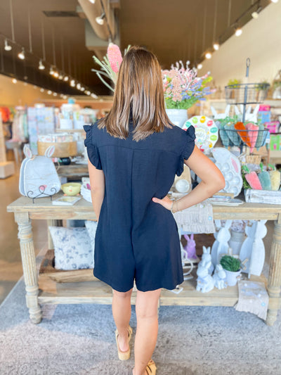 Black Kenna Romper