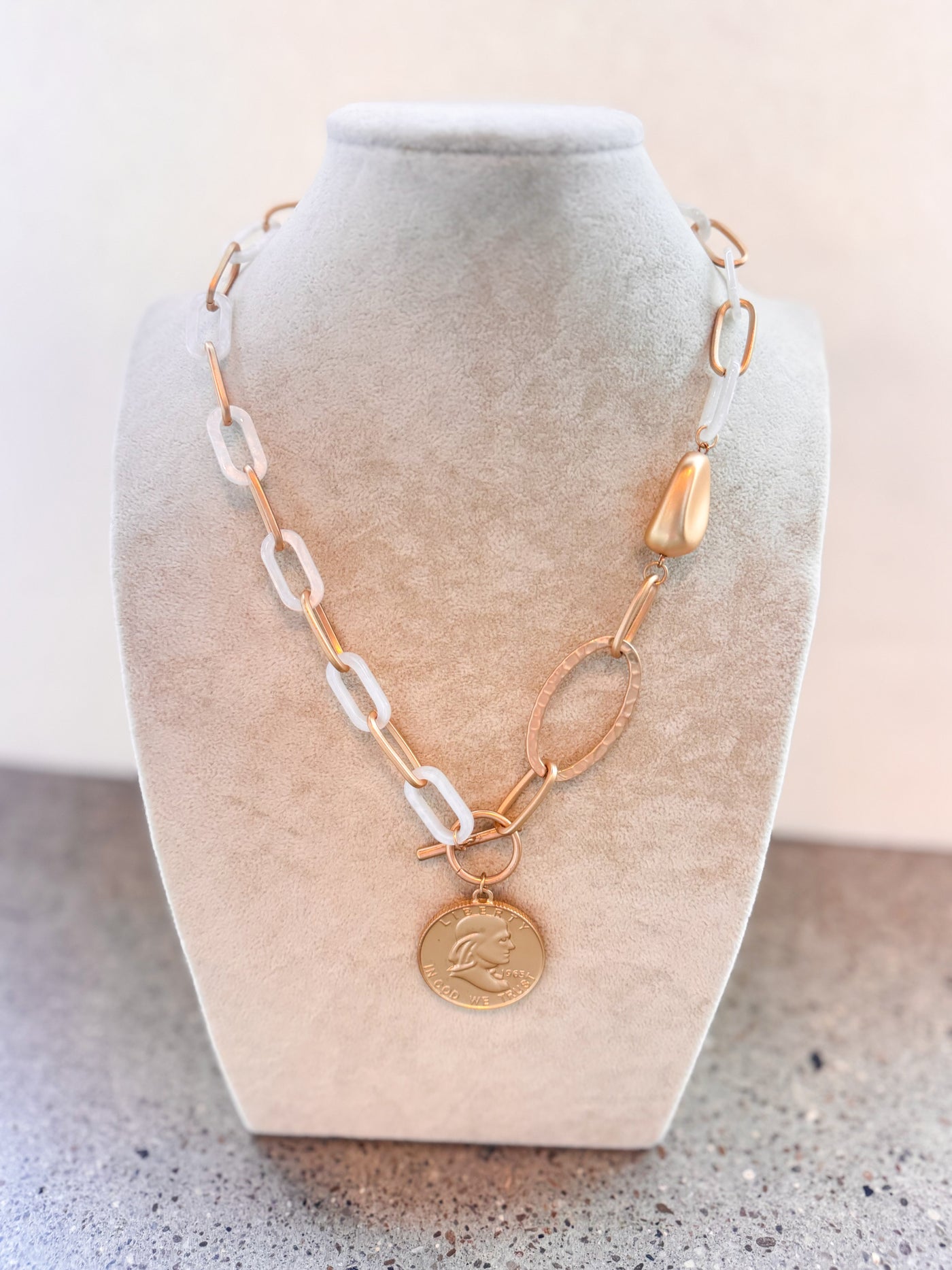 Half Dollar Necklace