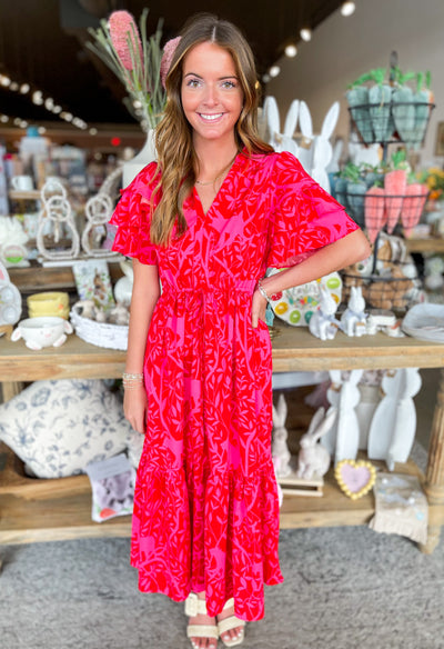 Red Virginia Dress