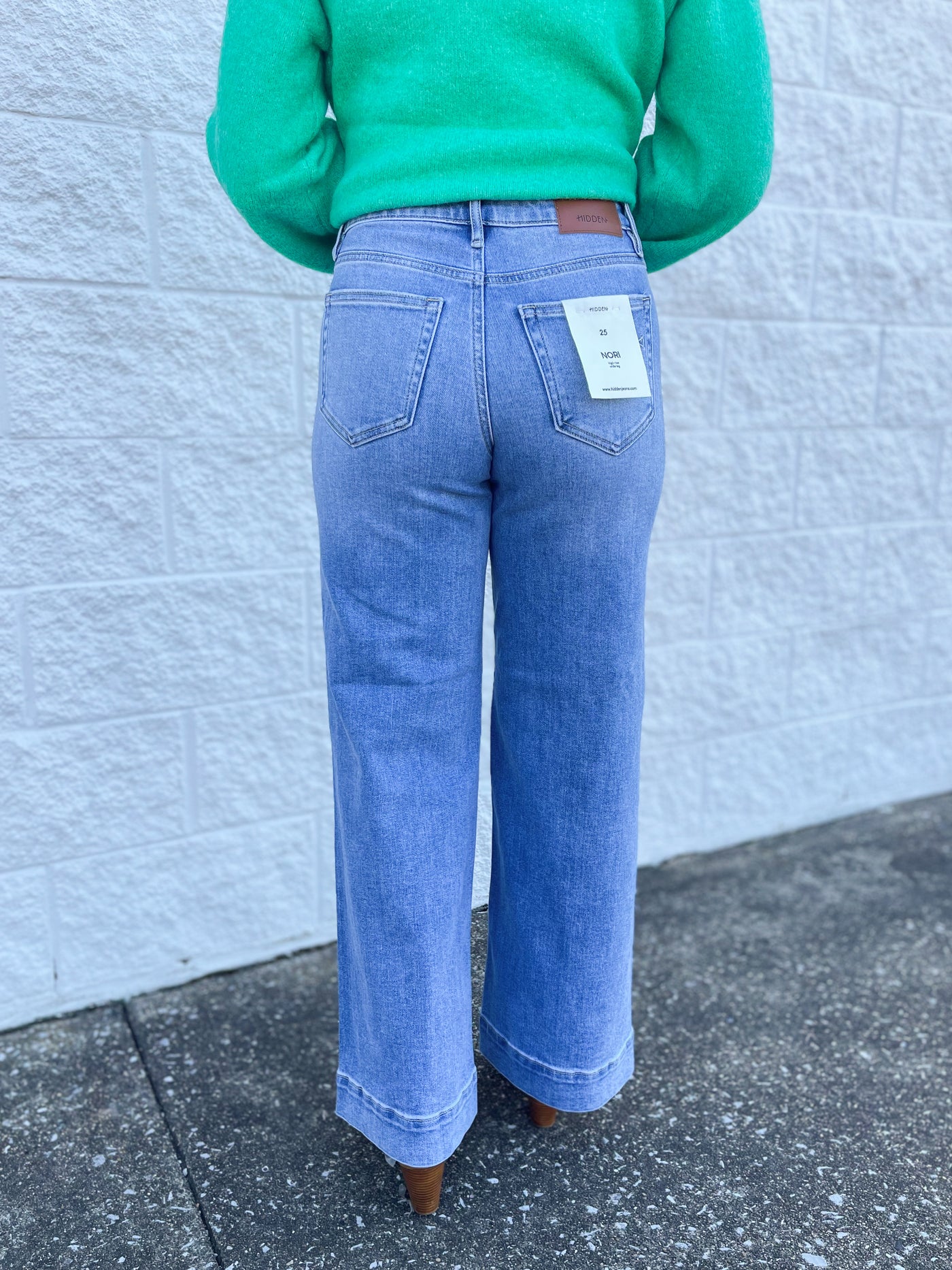 Hidden Nori High Waist Wide Leg Jeans