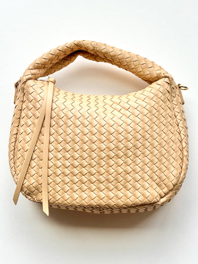 Alison Woven Hobo Bag