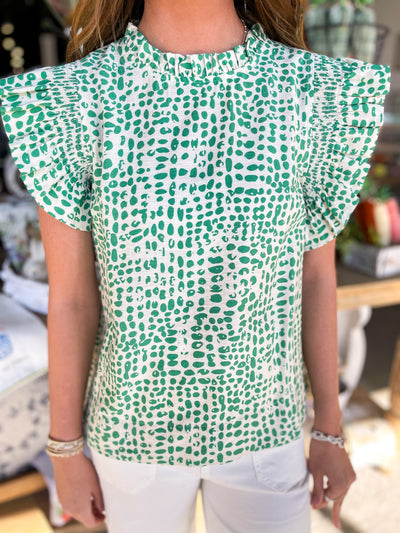 Green Chali Top