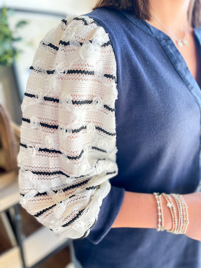 Voy Navy Bodie Top