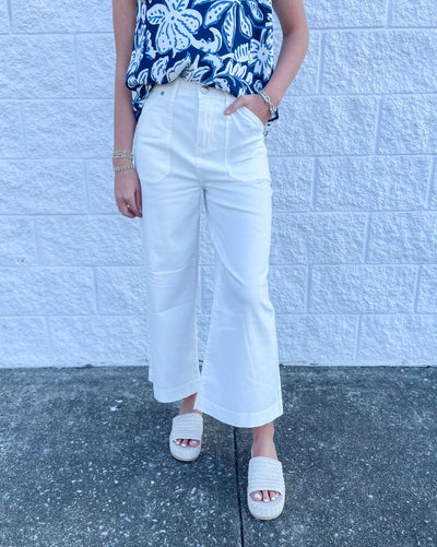 White Frite Jeans