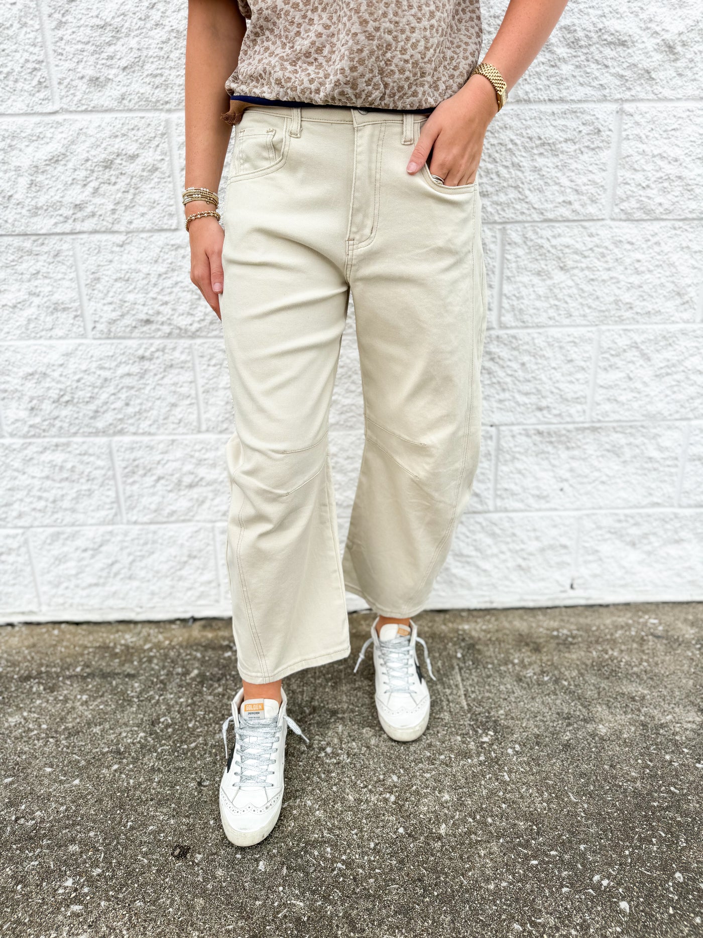 Natural Barrel Jeans
