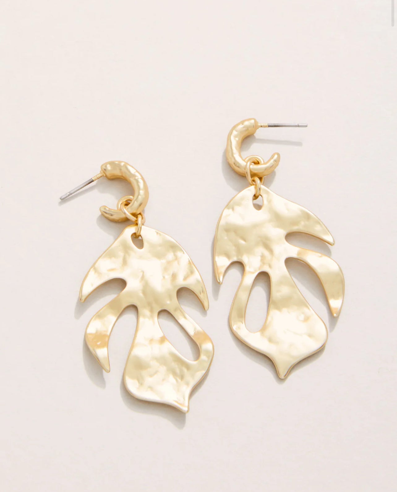 Spartina Kai Leaf Earrings Gold