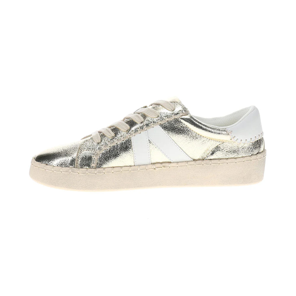 Corky’s Friend Zone Gold Crinkle Sneaker