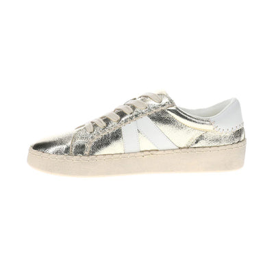Corky’s Friend Zone Gold Crinkle Sneaker