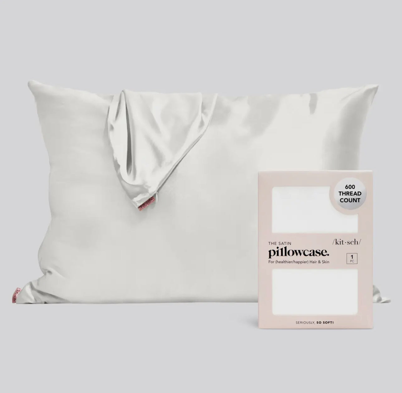 Standard satin pillowcase