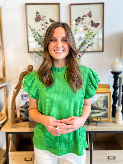Green Grace Top