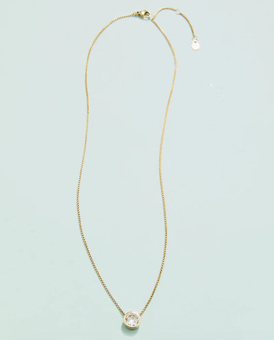 Spartina SP Lighthouse Necklace 18” Cubic Zirconia