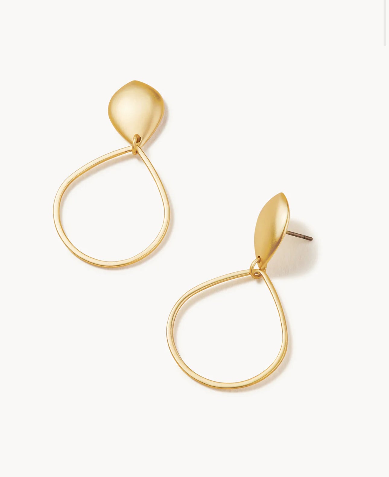 Droplet Earrings Gold