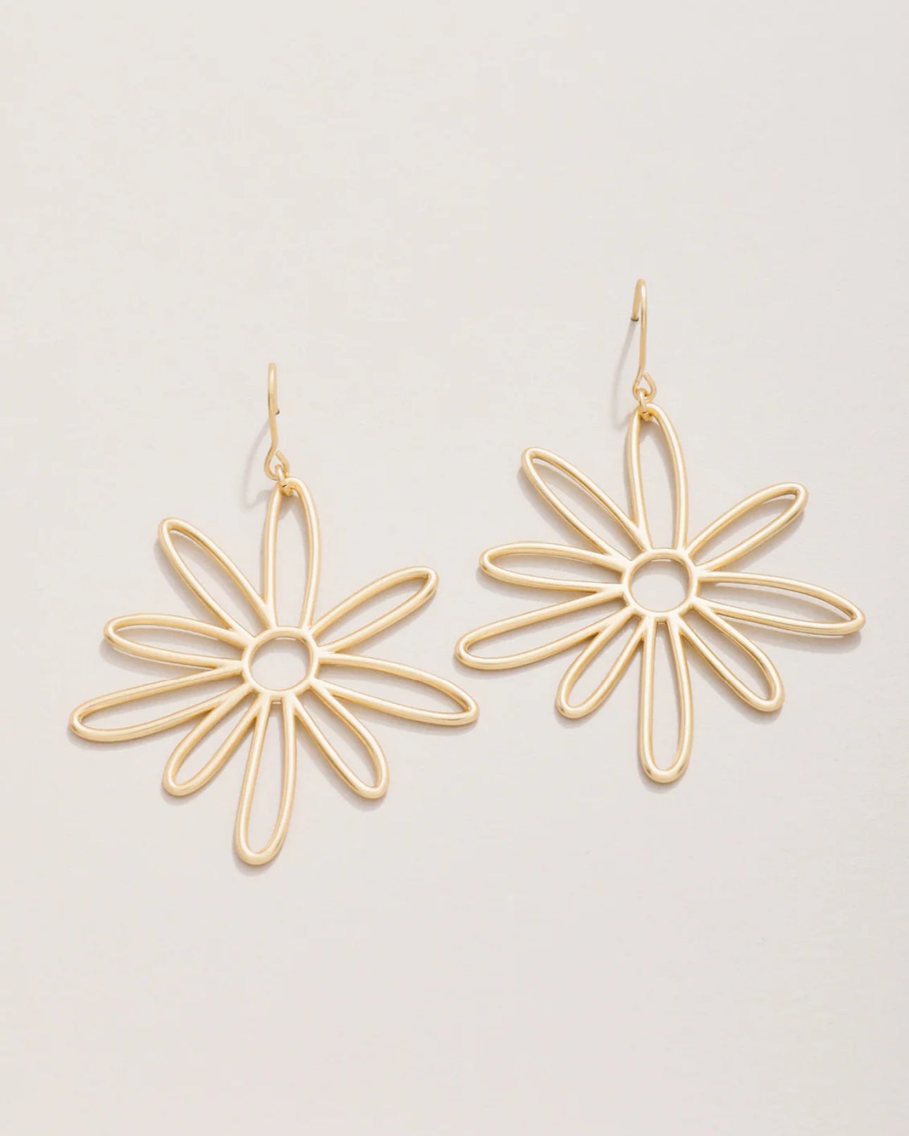 Spartina Daisy Earrings Gold