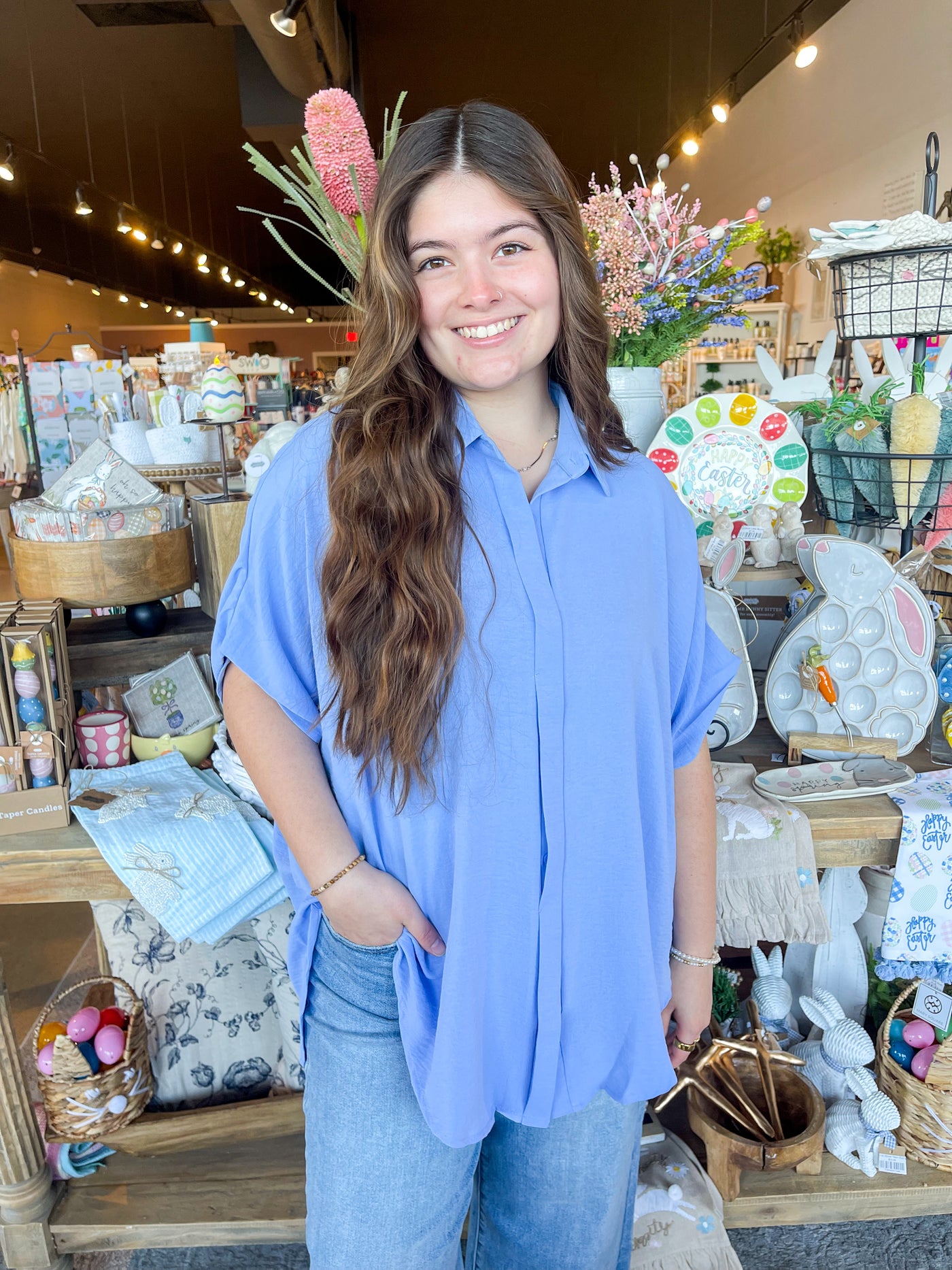 Light Blue Keri Top