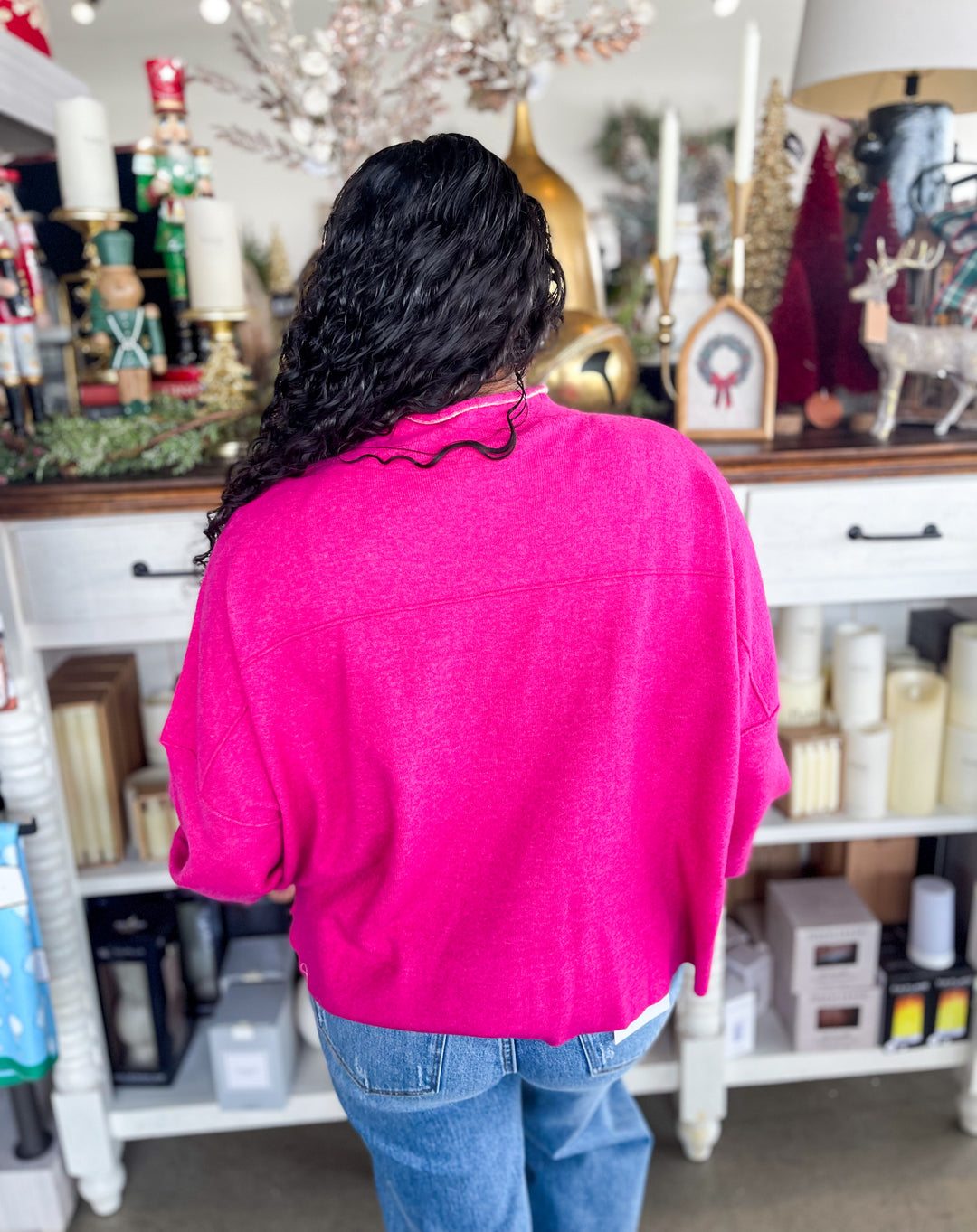 Karson Pink Turtleneck Sweater – Kenzie Parker
