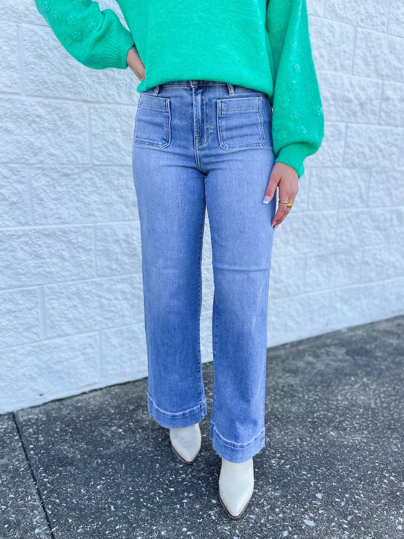 Hidden Nori High Waist Wide Leg Jeans
