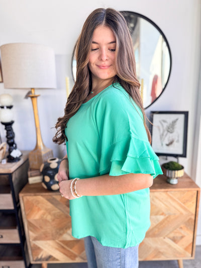 Umgee Emerald Evolet Top